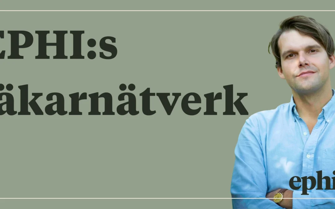 Tankesmedjan EPHI startar nätverk för läkare